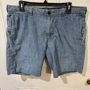 J. Crew Blue Flat Front Shorts